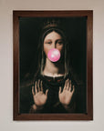 Bubble Gum Renaissance Framed Print