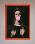 Bubble Gum Renaissance Framed Print