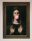 Bubble Gum Renaissance Framed Print
