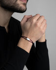 Snow Regent Cord Bracelet