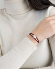 Snow Regent Cord Bracelet