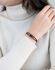 Green Soho Cord Bracelet