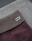 Burgundy Merino Lambswool Dog Jumper