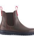 Busby Men's Winter Chelsea Boot, Brown Leather