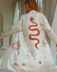 Royal Robe Kimono in Dalaman Dreamer Silk