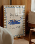Fly Me To The Moon Art Print
