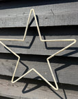 Rustic Metal Stars , Home And Garden Decorations