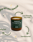 Santa’s Favorite Ho Holiday Candle