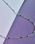 Heart Dainty Chain Silver Necklace
