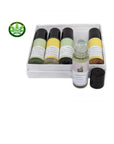 CBD Essential Oils Roll-On set with Crystals and CBD (THC free)-1