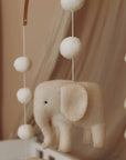 Handmade Elephants baby mobile-3