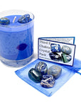 Third Eye Chakra Healing Crystal & Candle Combination Pack
