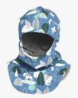 Thermal Merino Balaclava for Kids Winter Animals