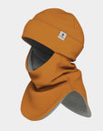 Winter-Proof Kids Balaclava with Dual Merino Lining – 2in1 Hat & Scarf by Breden at brixbailey.com