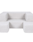 MeowBaby® Bearly Cube Sofa - White