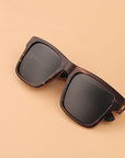 Cade - Acetate & Wood Sunglasses