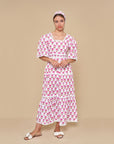 The Betty Block Print Dress