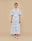 The Farrah Block Print Dress