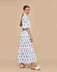 The Farrah Block Print Dress