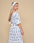 The Farrah Block Print Dress