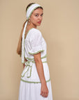 The Tara White Maxi Dress