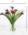 Calla Lilies Silk Flower Arrangement