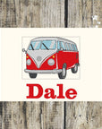 Campervan Personalised Towels