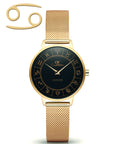 Gold Horoscope Astrology Watch - The Constellation Collection
