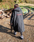 Sports Cape Black and Burgundy