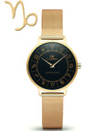 Gold Horoscope Astrology Watch - The Constellation Collection