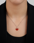 Silver Clover Necklace