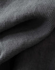 Honeycomb Fine Waffle Towel - Charcoal