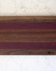 Walnut and Purpleheart Charcuterie Board