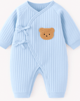 The Teddy Bear Boucle Wrap Baby Grow Romper