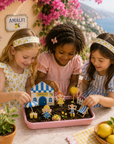 Fairy Gardening Kit for kids | Sensory Play set with Apron,Tray, Shovel, Fairies, Soil & Seeds | The Playmakers Co