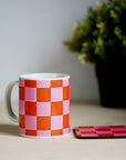 Checkerboard mug