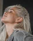 Chord Earrings - Silver