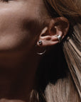 Chord Earrings - Silver