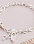 Christening Silver Charm Bracelet