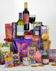 Christmas Velvet Luxury Basket