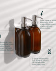 Chrome Double Bottle Holder