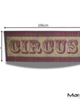 Circus Sign Canvas Wall Art