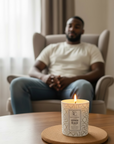 Citrus & Oud – Luxury Soy Candle (30cl)