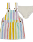 Classic Wide Stripe Dress - Multicolour