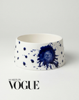 The Dog's Pollox Cobalt Splatter Bowl