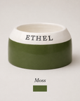 Personalised Ear Free Cocker Spaniel Bowl