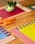Coloured Mix & Match Placemats Set of 4