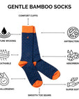 Sheep Bamboo Socks (Comfort Cuff)