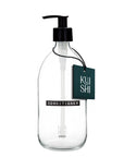 Vintage Clear Dispenser Bottles