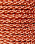 Copper - Lola's Leads EU Fabric Extension Cable